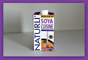 vegansk fløde af soja fra Naturli'